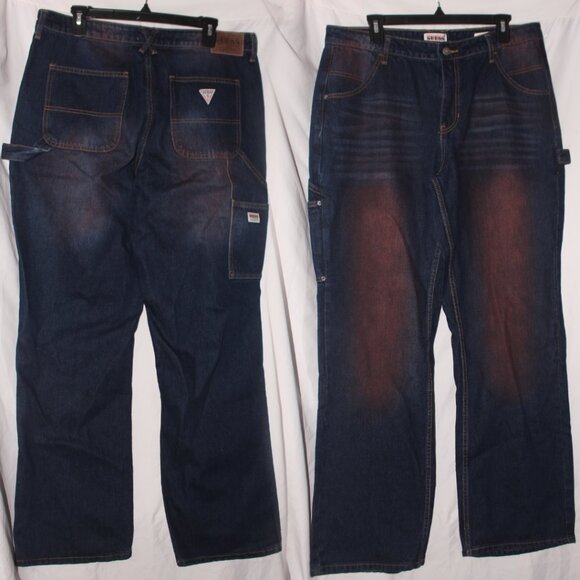 NEW Guess Originals Go Pigment Carpenter Jean Plus Size 32 - Picture 5 of 7